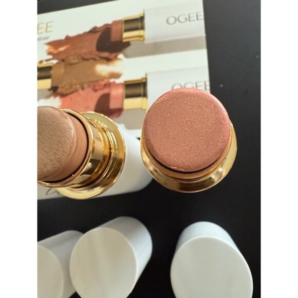 Ogee Luxury Organics Golden Contour Collection Set Carnelian Amber Topaz Sticks - Picture 12 of 12